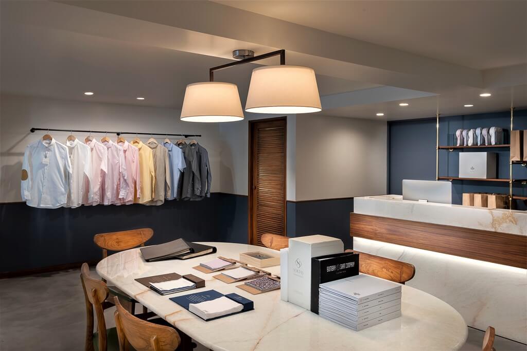 Luxury Interiors design Bombay Shirt Company